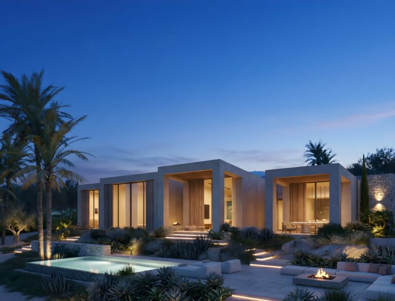 Exterior del proyecto R61 en Son Gual, Mallorca.