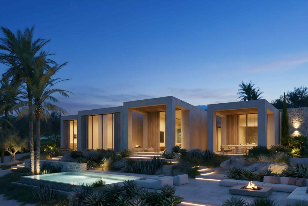 Exterior del proyecto R61 en Son Gual, Mallorca.