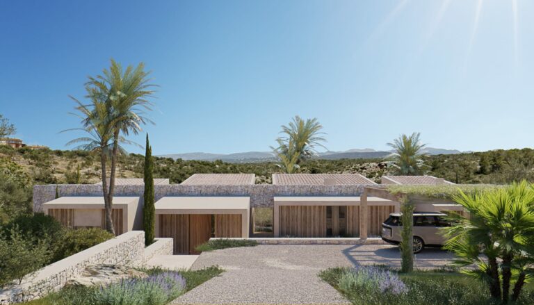 Exterior del proyecto R61 en Son Gual, Mallorca.