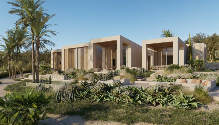 Exterior del proyecto R61 en Son Gual, Mallorca.